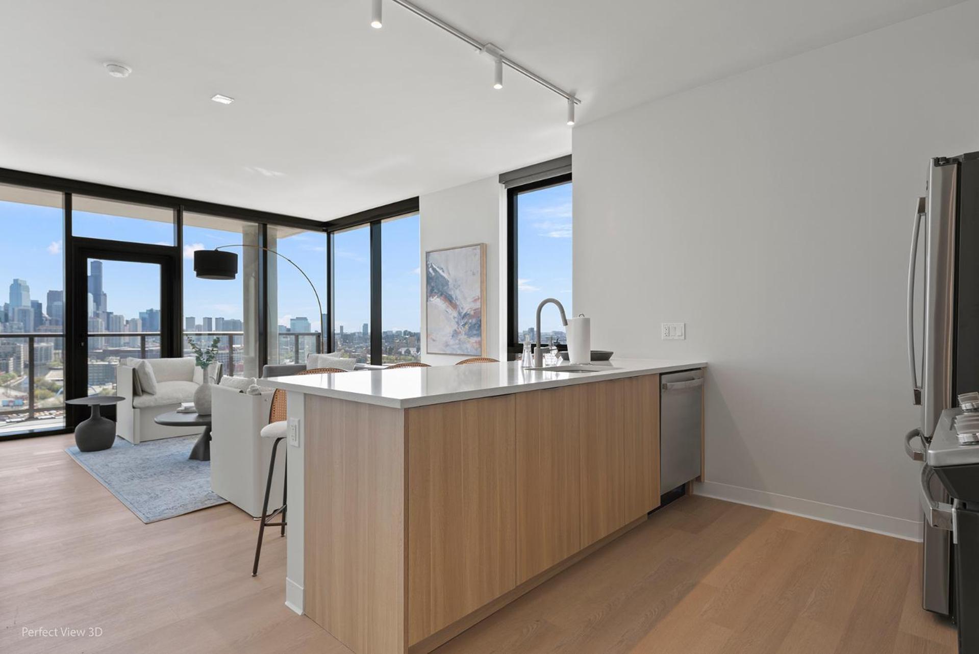 Appartamento Foundry Unmatched Skyline Views At Lincoln Park