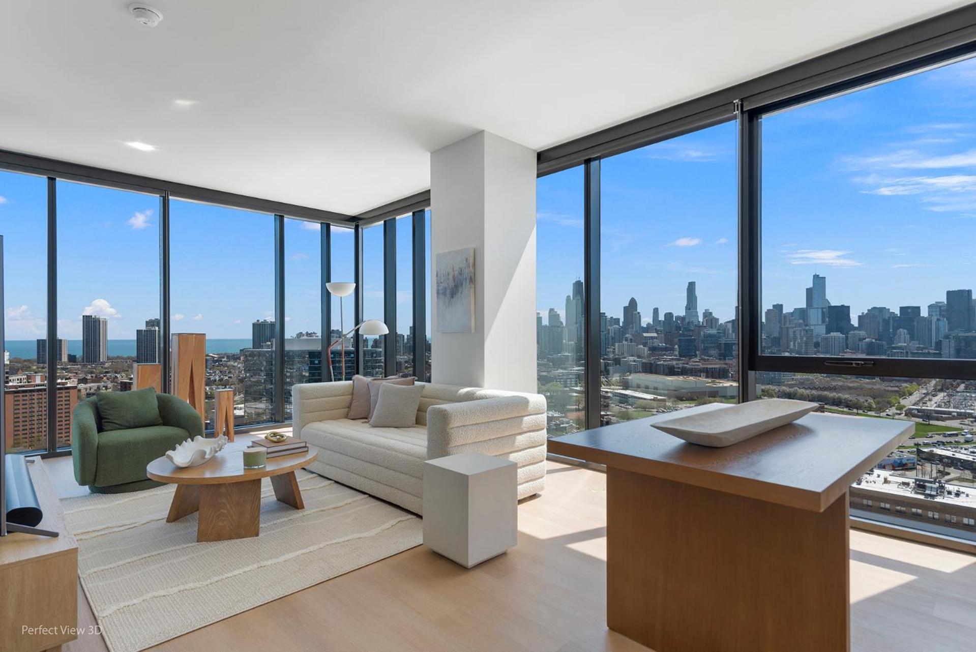 Appartamento Foundry Unmatched Skyline Views At Lincoln Park Chicago