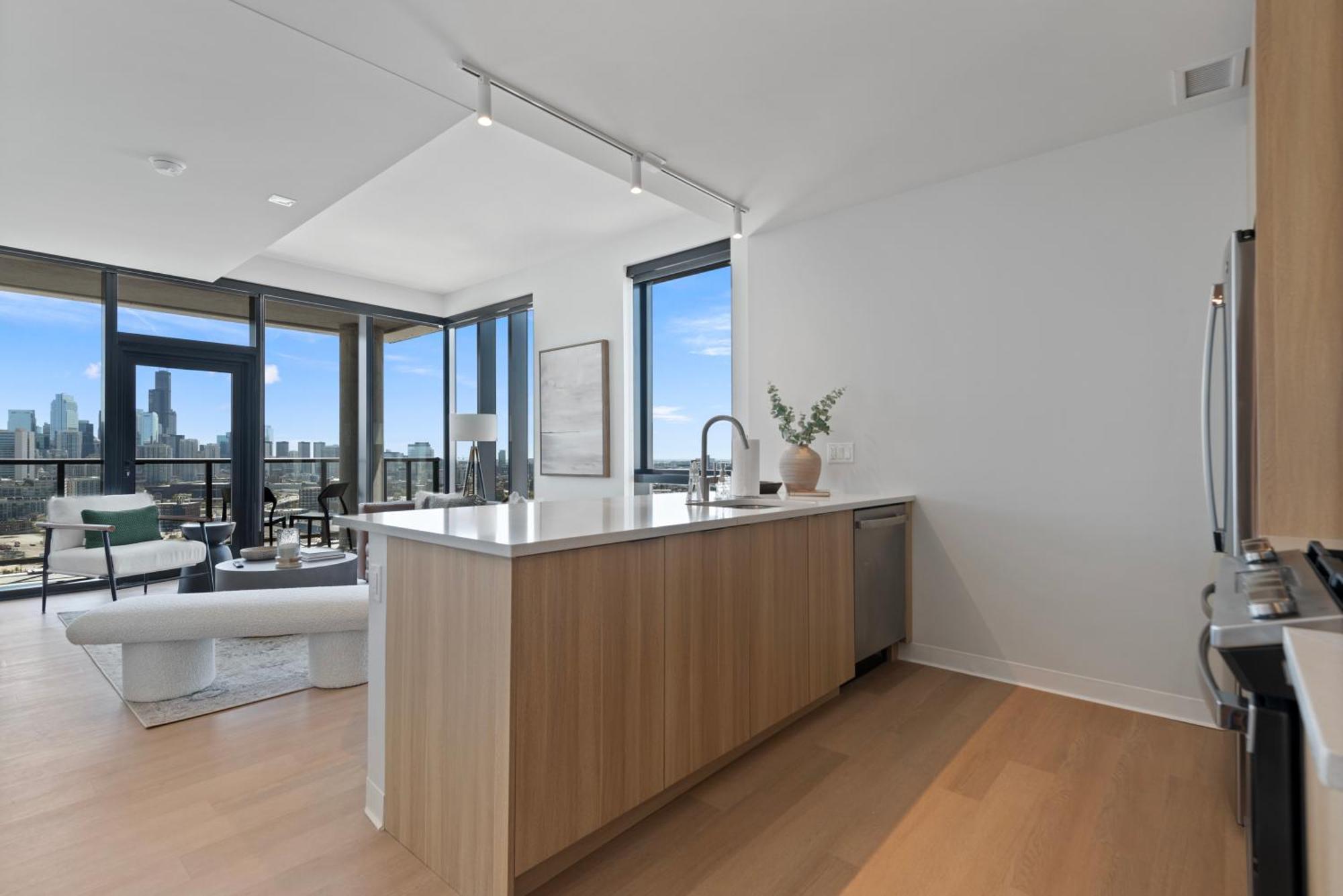 Appartamento Foundry Unmatched Skyline Views At Lincoln Park Chicago