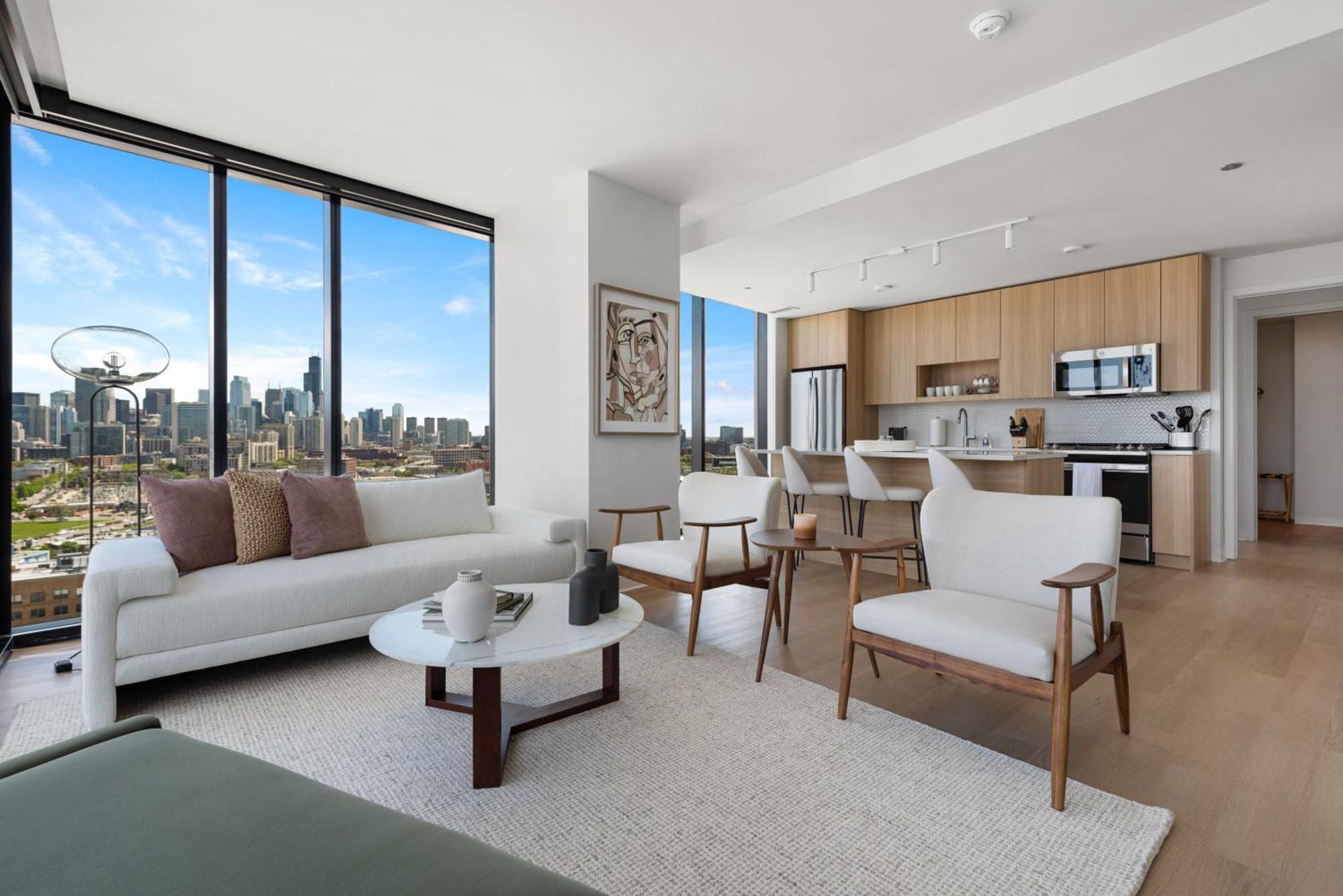 Apartamento Foundry Unmatched Skyline Views At Lincoln Park Chicago